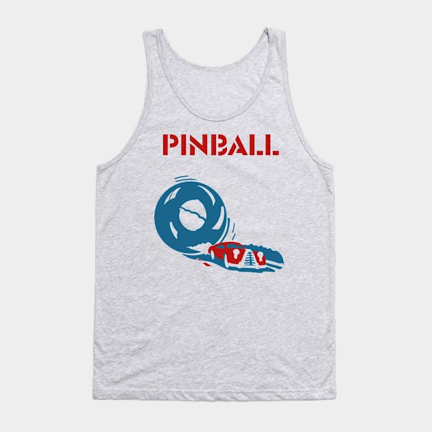 PINBALL Tank Top by BorgDog Designs